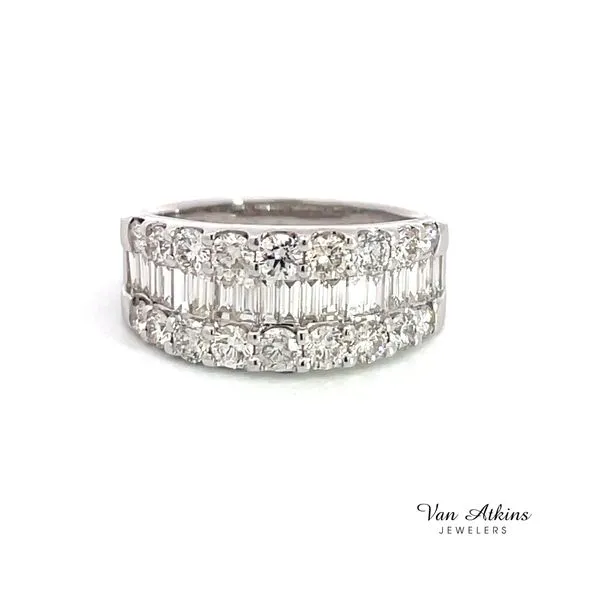 2 Carat Diamond Bands - Ladies Image 4 Van Atkins Jewelers New Albany, MS