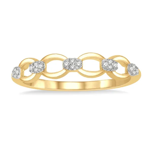 0.10 Carat Diamond Bands - Ladies Image 2 Van Atkins Jewelers New Albany, MS