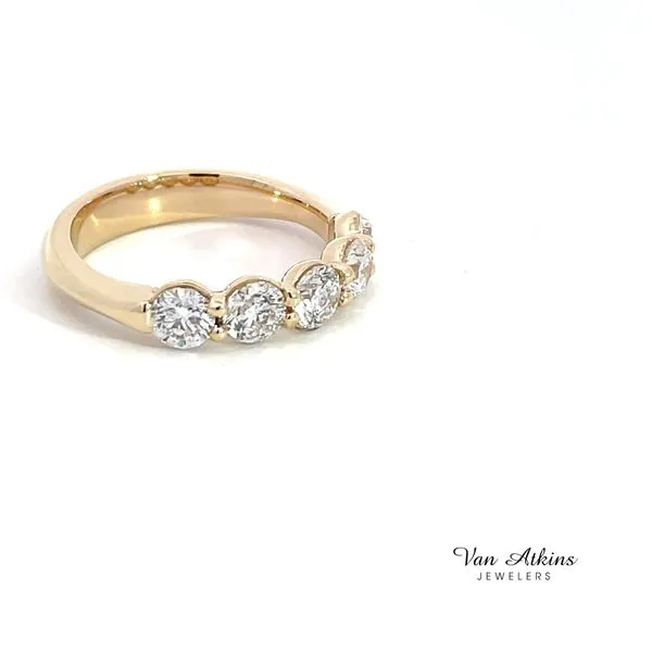 1.54 Carat Diamond My Favorite Band Image 4 Van Atkins Jewelers New Albany, MS