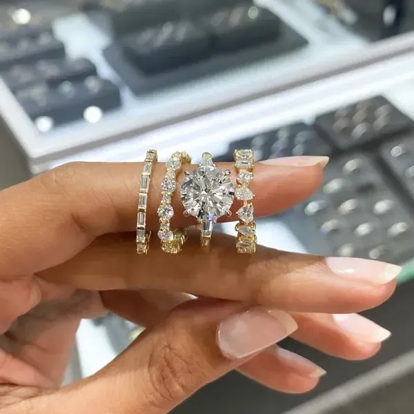 Diamond Band Image 3 Van Atkins Jewelers New Albany, MS