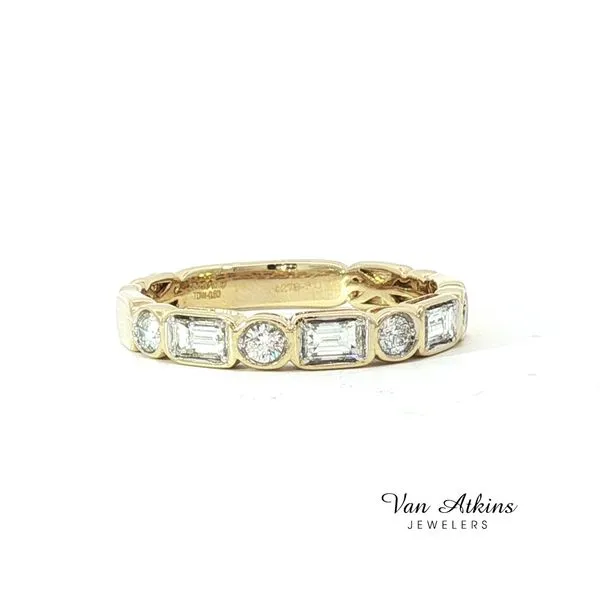 Diamond Band Image 4 Van Atkins Jewelers New Albany, MS