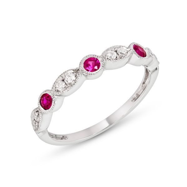 0.18 Carat Diamond Bands - Ladies Van Atkins Jewelers New Albany, MS