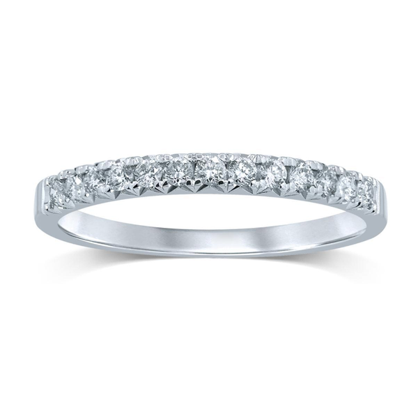 0.25 Carat French Pave Diamond Bands - Ladies Van Atkins Jewelers New Albany, MS