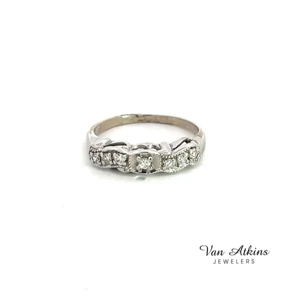 0.05 Carat Estate Diamond Bands - Ladies Van Atkins Jewelers New Albany, MS