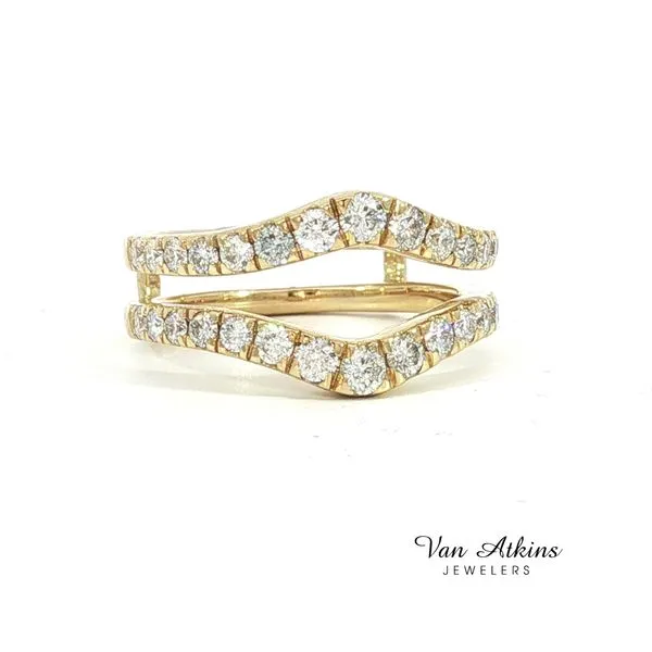 1 Carat Ring Guards Image 3 Van Atkins Jewelers New Albany, MS