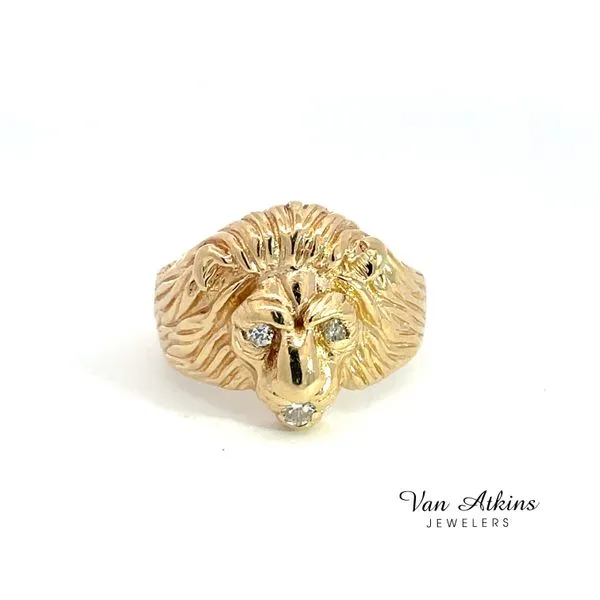 Men's Lions Hear Ring Van Atkins Jewelers New Albany, MS