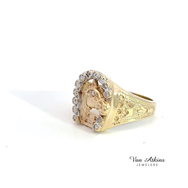 0.14 Carat Diamond Ring - Men's Image 3 Van Atkins Jewelers New Albany, MS