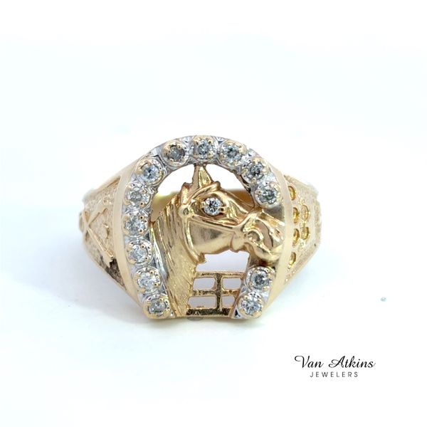 0.14 Carat Diamond Ring - Men's Van Atkins Jewelers New Albany, MS