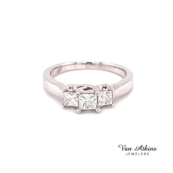 Three Stone Rings Van Atkins Jewelers New Albany, MS