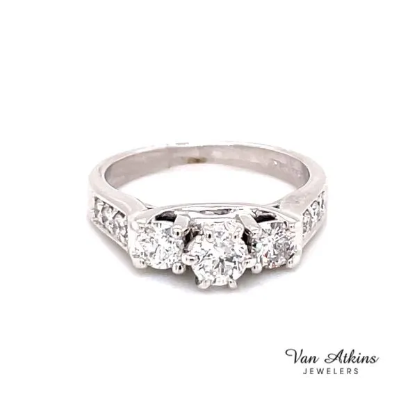 Three Stone Rings Van Atkins Jewelers New Albany, MS