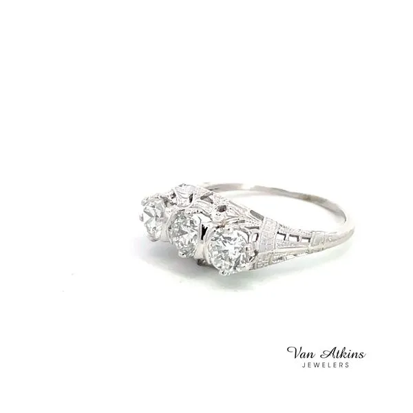 1.63 Carat Three Stone Ring Image 2 Van Atkins Jewelers New Albany, MS