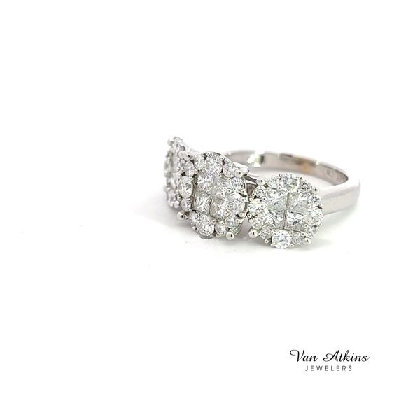 2 Carat Three Stone Ring Image 2 Van Atkins Jewelers New Albany, MS