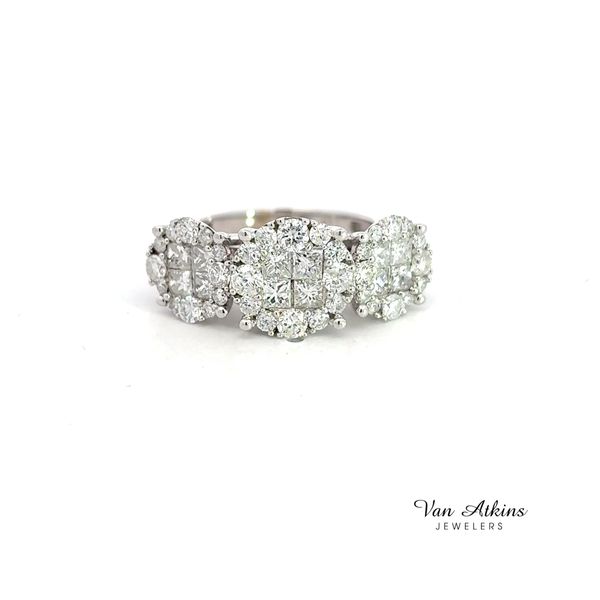 2 Carat Three Stone Ring Image 4 Van Atkins Jewelers New Albany, MS