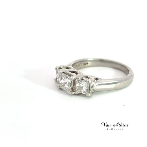 1.49 Carat Three Stone Ring Image 3 Van Atkins Jewelers New Albany, MS