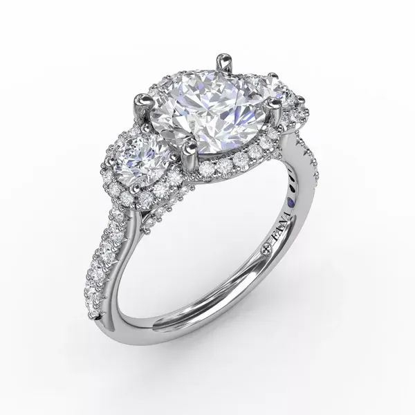 Three Stone Rings Van Atkins Jewelers New Albany, MS