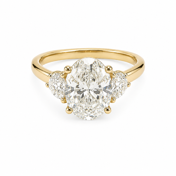 Three Stone Rings Van Atkins Jewelers New Albany, MS