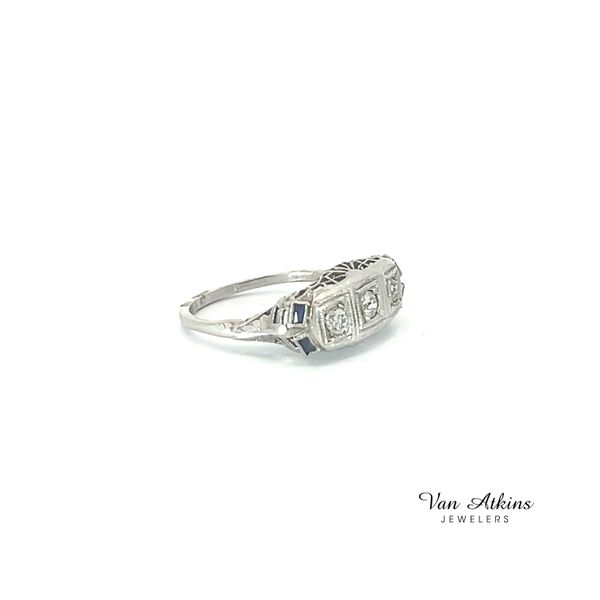 Estate Three Stone Rings Image 2 Van Atkins Jewelers New Albany, MS