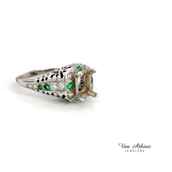 Diamond Semi-Mount Ring Image 2 Van Atkins Jewelers New Albany, MS