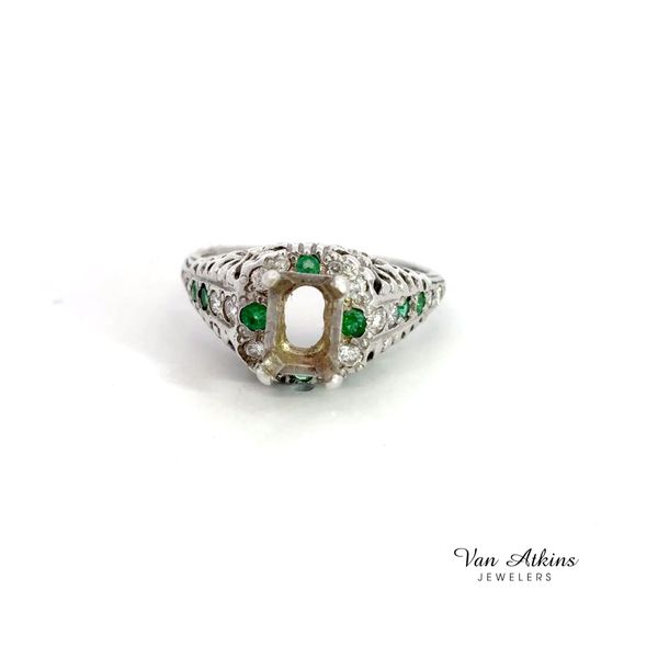 Diamond Semi-Mount Ring Van Atkins Jewelers New Albany, MS