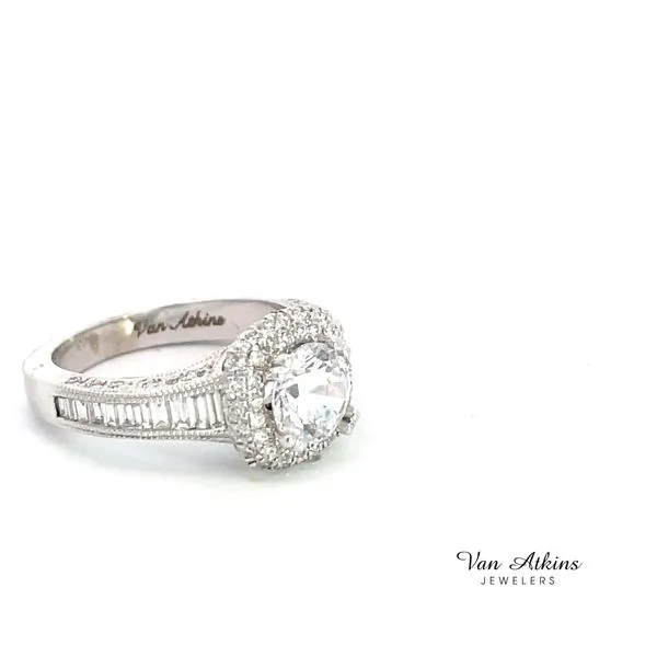 2.49 Carat Diamond Semi-Mount Ring Image 2 Van Atkins Jewelers New Albany, MS