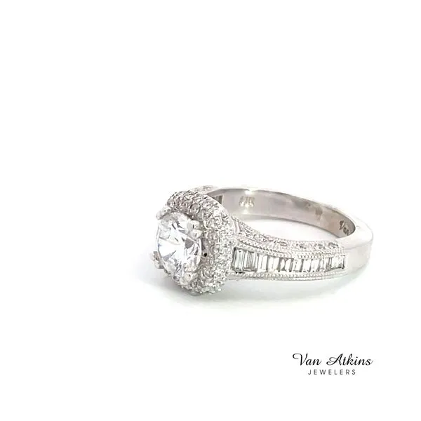 2.49 Carat Diamond Semi-Mount Ring Image 3 Van Atkins Jewelers New Albany, MS