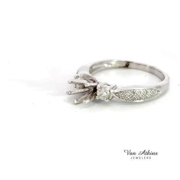Diamond Semi-Mount Ring Image 2 Van Atkins Jewelers New Albany, MS