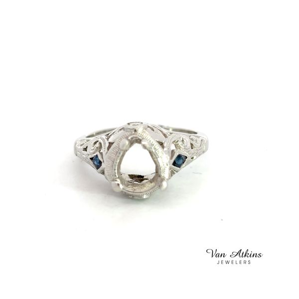 0.06 Carat Diamond Semi-Mount Ring Image 4 Van Atkins Jewelers New Albany, MS