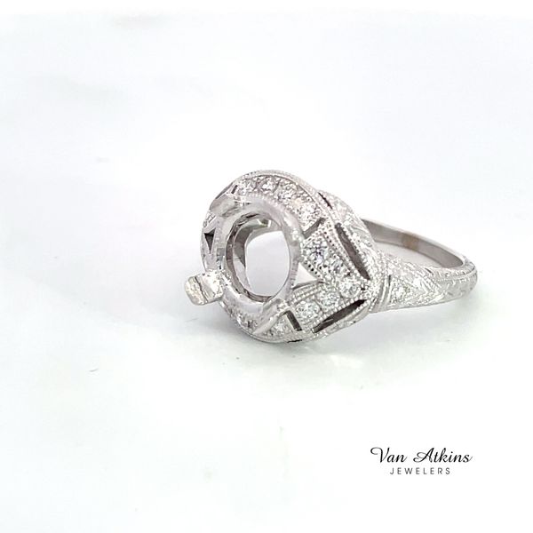 0.45 Carat Diamond Semi-Mount Ring Image 2 Van Atkins Jewelers New Albany, MS