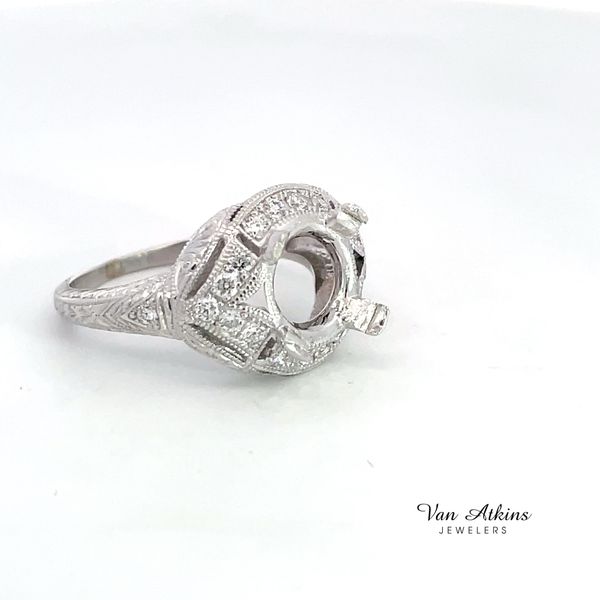 0.45 Carat Diamond Semi-Mount Ring Image 3 Van Atkins Jewelers New Albany, MS