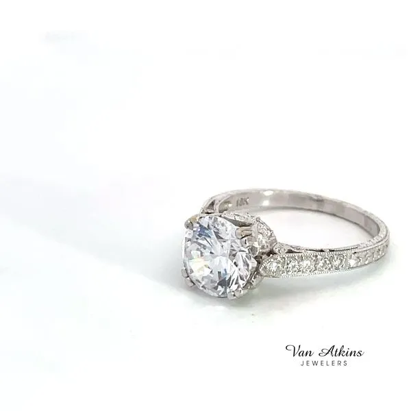 0.38 Carat Diamond Semi-Mount Ring Image 3 Van Atkins Jewelers New Albany, MS