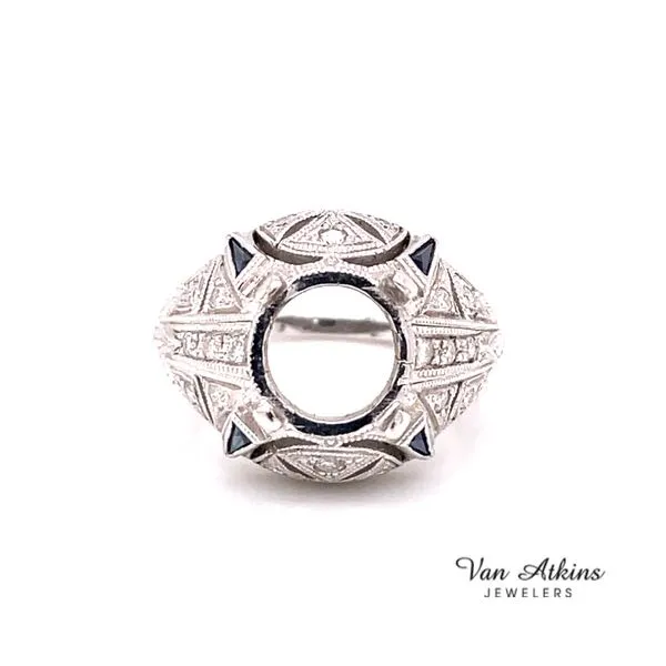 0.32 Carat Diamond Semi-Mount Rings Van Atkins Jewelers New Albany, MS