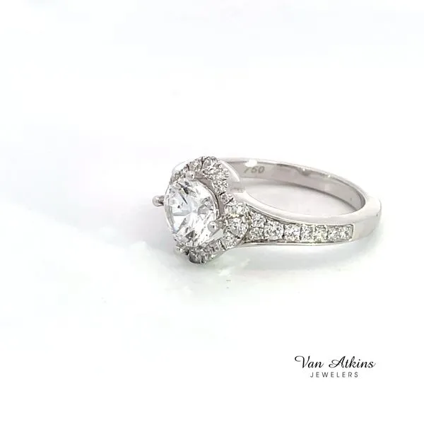 0.40 Carat Diamond Semi-Mount Ring Image 3 Van Atkins Jewelers New Albany, MS