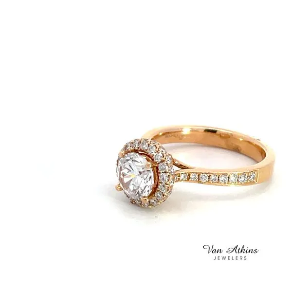0.67 Carat Diamond Semi-Mount Ring Image 3 Van Atkins Jewelers New Albany, MS
