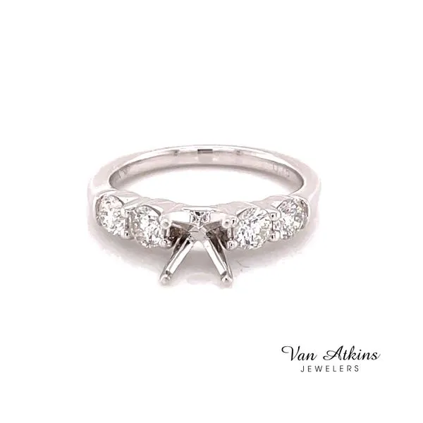 0.76 Carat Diamond Semi-Mount Rings Van Atkins Jewelers New Albany, MS