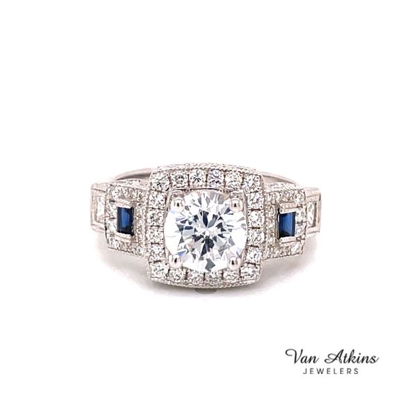 0.67 Carat Diamond Semi-Mount Rings Van Atkins Jewelers New Albany, MS