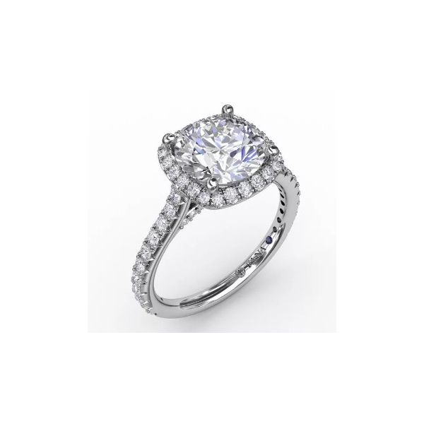 0.59 Carat Diamond Semi-Mount Rings Van Atkins Jewelers New Albany, MS
