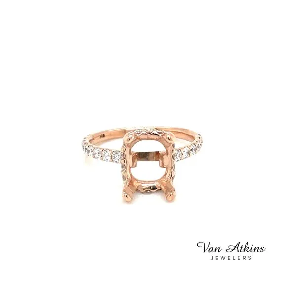 0.90 Carat Diamond Semi-Mount Rings Van Atkins Jewelers New Albany, MS