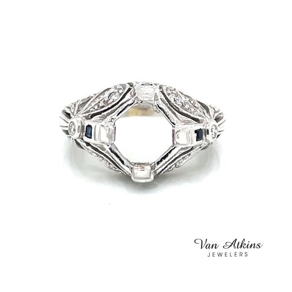 0.12 Carat Diamond Semi-Mount Rings Van Atkins Jewelers New Albany, MS