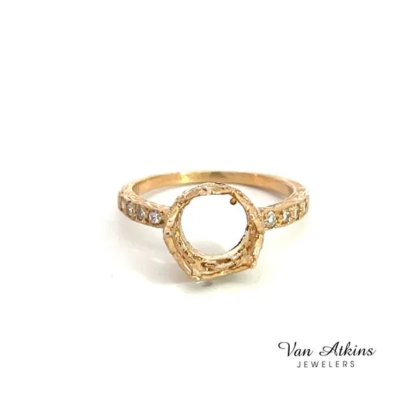 0.28 Carat Diamond Semi-Mount Rings Van Atkins Jewelers New Albany, MS