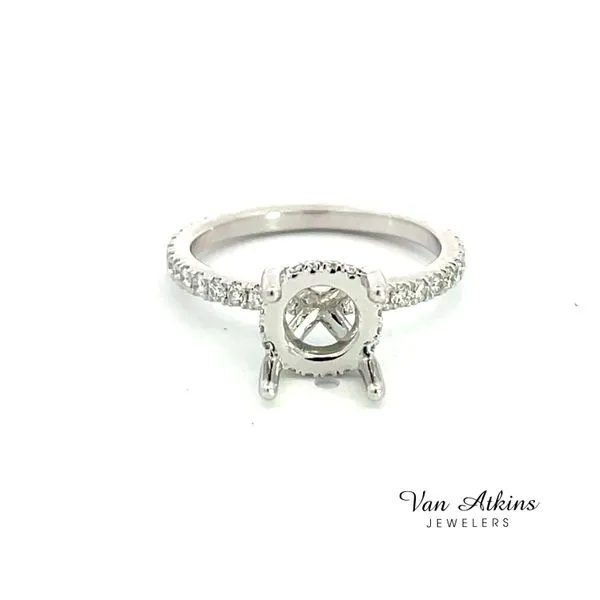 Diamond Shank Honey 0.45 Carat Diamond Semi-Mount Rings Van Atkins Jewelers New Albany, MS