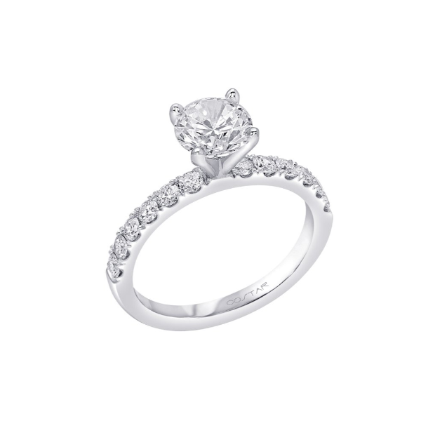 2.09 Carat Diamond Rings Pear Van Atkins Jewelers New Albany, MS