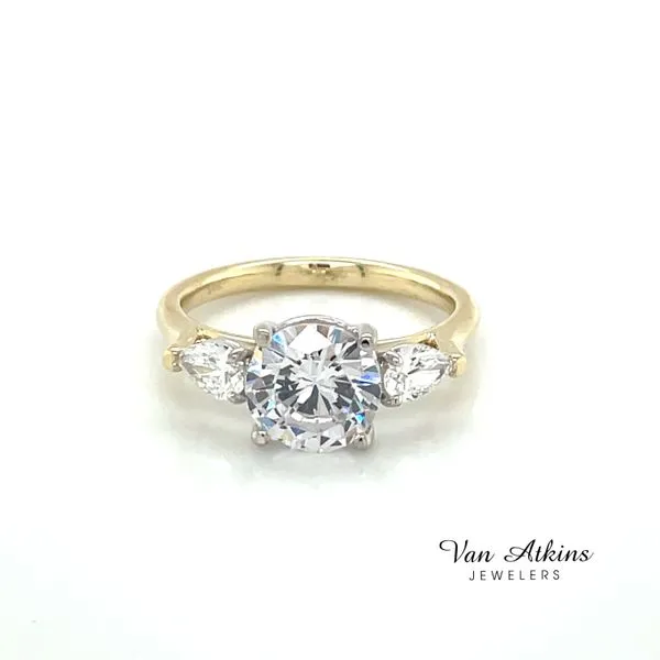 0.49 Carat Diamond Semi-Mount Rings Van Atkins Jewelers New Albany, MS