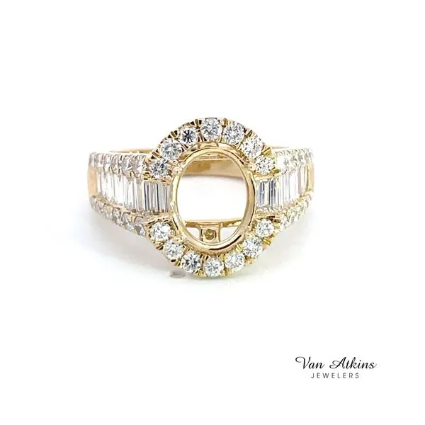 2.28 Carat Diamond Semi-Mount Rings Van Atkins Jewelers New Albany, MS