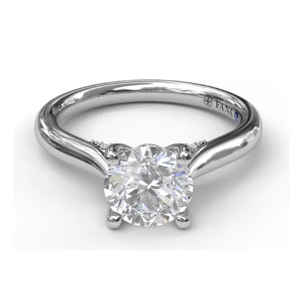 0.07 Carat Diamond Semi-Mount Ring Image 2 Van Atkins Jewelers New Albany, MS