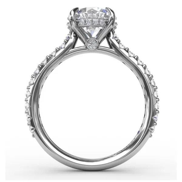 0.44 Carat Diamond Semi-Mount Ring Image 3 Van Atkins Jewelers New Albany, MS