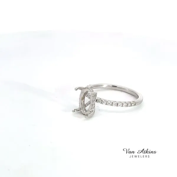 0.3 Carat Diamond Semi-Mount Ring Image 2 Van Atkins Jewelers New Albany, MS