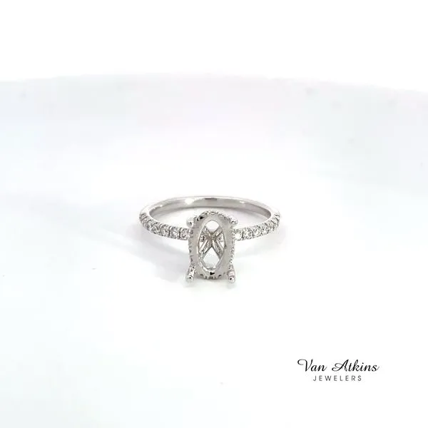 0.3 Carat Diamond Semi-Mount Ring Van Atkins Jewelers New Albany, MS