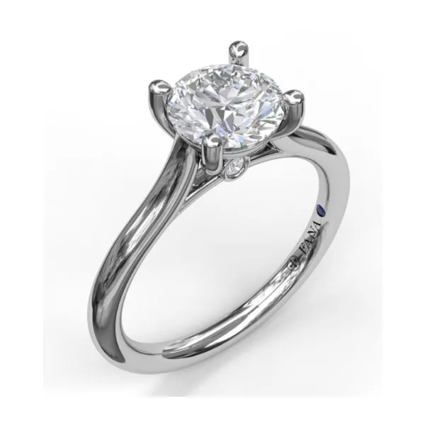 0.04 Carat Diamond Semi-Mount Ring Van Atkins Jewelers New Albany, MS