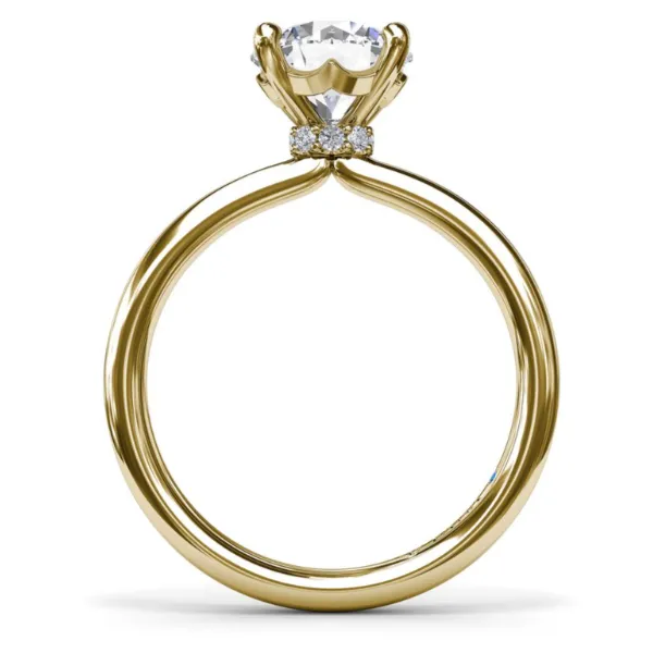 0.06 Carat Diamond Semi-Mount Ring Image 3 Van Atkins Jewelers New Albany, MS