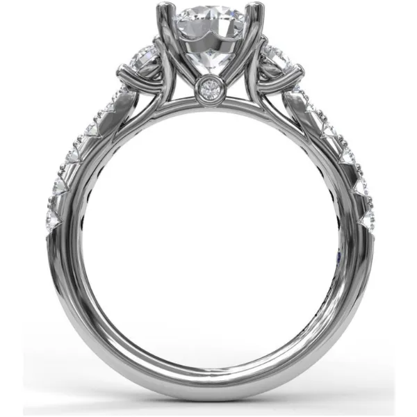 0.55 Carat Diamond Semi-Mount Ring Image 2 Van Atkins Jewelers New Albany, MS